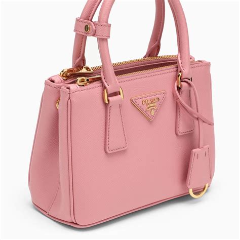 prada galleria mini tote bag|prada bag with small pouch.